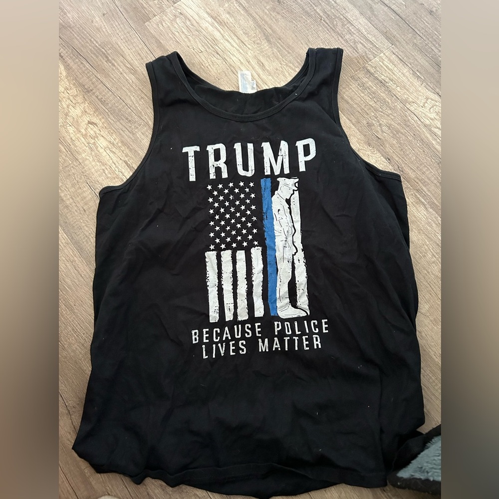 Black trump tee